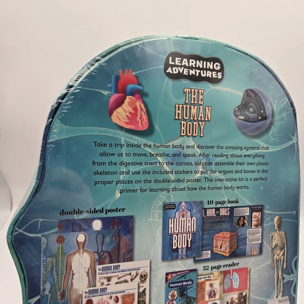 NEW Learning Adventures Human Body 12